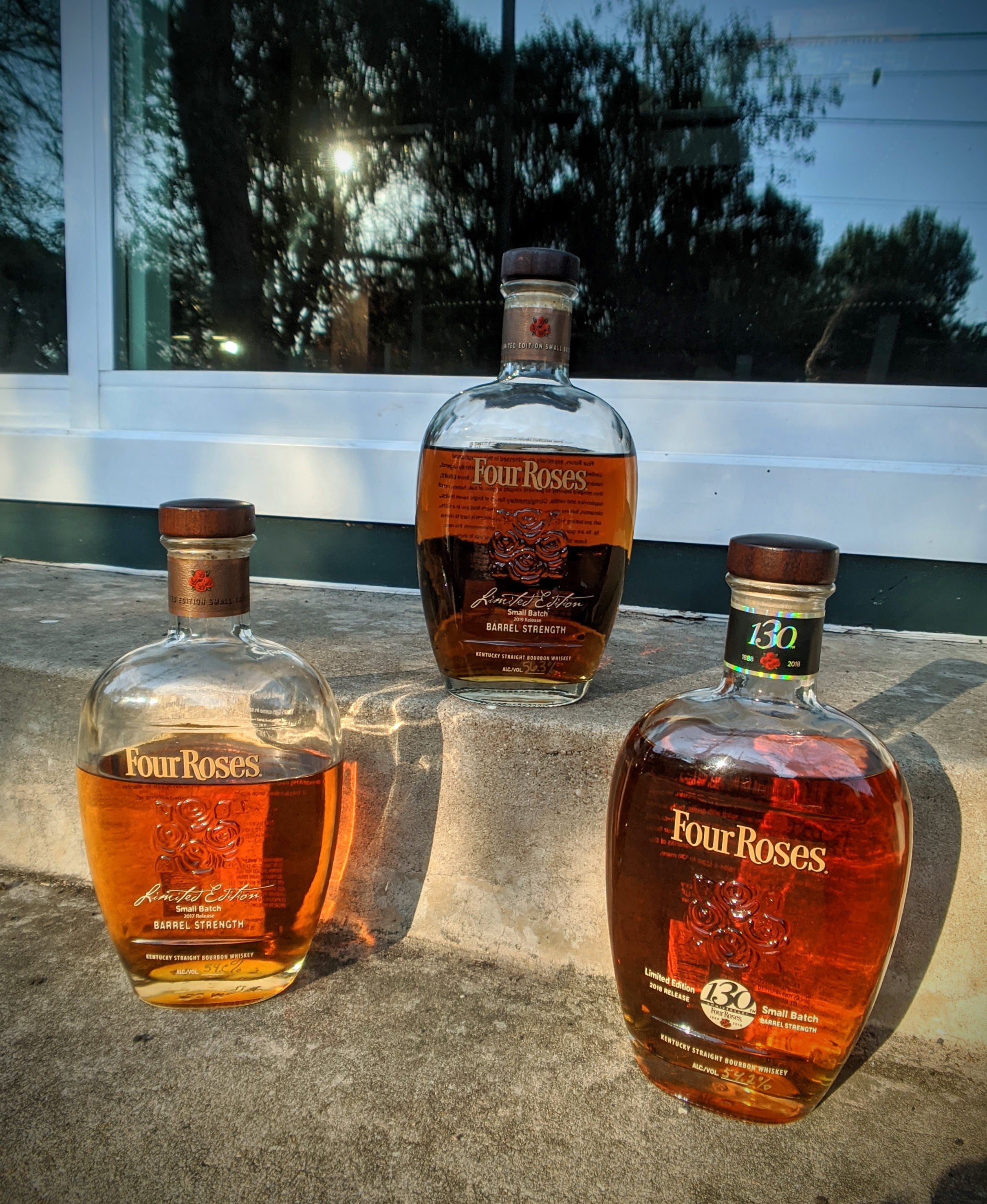 Reviews #205-206: Four Roses 130th and Four Roses 2019 Limited 